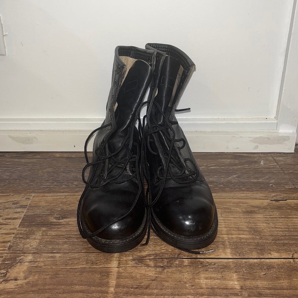 Addison shoe company military combat boots